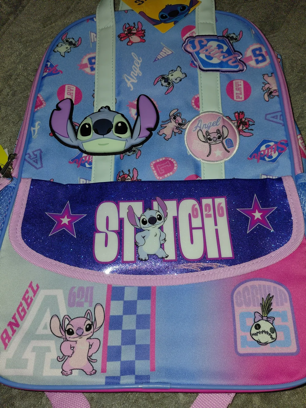 Disney Stitch Backpack With Handles